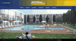 Desktop Screenshot of ahvillas.com